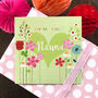 Floral Nanna Greetings Card, thumbnail 1 of 5