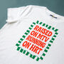 'Raised On Mtv' Funny T Shirt For Women, thumbnail 3 of 4