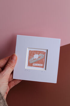 Wedding Ring Engagement Mini Art Print, 3 of 5