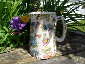 Half Pint Jug In Oriental Garden Design, 2 of 6