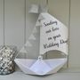 Personalised Wedding Sail Boat Card, thumbnail 5 of 12