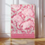 William Morris Pink Flower Art Print, thumbnail 1 of 3