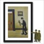 Flower Delivery Lowry Style Art, thumbnail 1 of 2