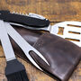 BBQ Tool With Personalised Leather Sleeve, thumbnail 6 of 7