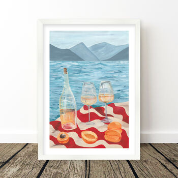 Sea And Wine Still Life Print, 10 of 10