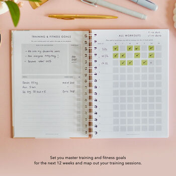 Meal And Fitness Planner | 12 Week Training Journal, 4 of 8