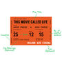 Personalised Cinema Ticket Wallet Keepsake, thumbnail 3 of 4