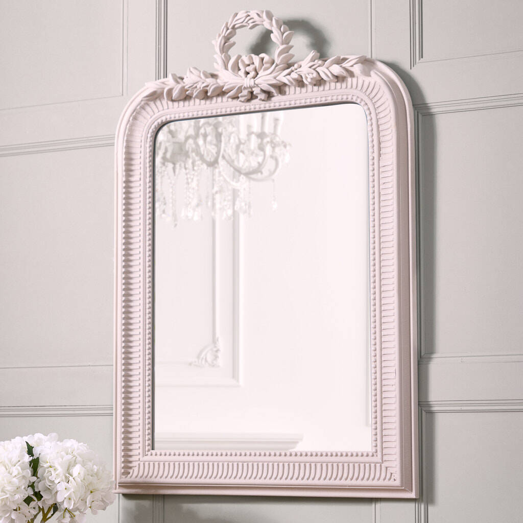 Vintage Style Decorative Leaf Mirror, 1 of 4