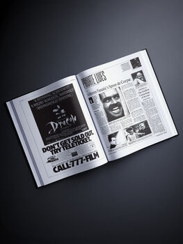 Horror Movies Personalised Gift Movie History Book, 6 of 9