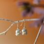 Sterling Silver Lilly Of The Valley Earrings, thumbnail 5 of 7