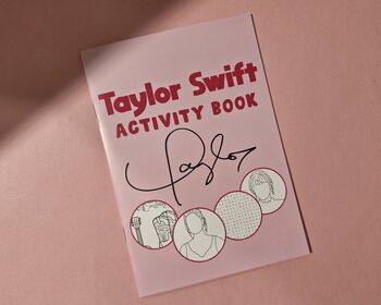 Taylor Swift Activity Book Includes Ttpd, 2 of 5