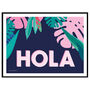 'Hola' Tropical Art Print, thumbnail 6 of 6