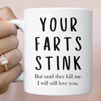 Farts Stink Funny Mug, 3 of 3