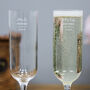 Personalised Mr And Mrs Champagne Flute Set Of Two, thumbnail 4 of 10