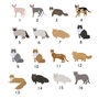 Personalised Valentine's Cat Breed Card Sent Direct, thumbnail 4 of 5