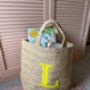 Alphabet Hand Made Basket Bags, thumbnail 3 of 6
