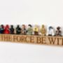 Wooden Minifigure Display Wall Stands, thumbnail 2 of 9