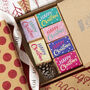 Happy Christmas Wildflower Seed Eco Stocking Fillers Three Or Six Boxes, thumbnail 1 of 12