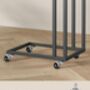 Modern Side Table With Steel Frame And Castors, thumbnail 6 of 11