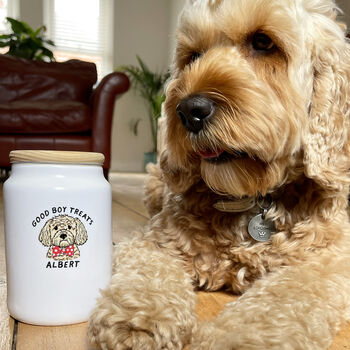 Personalised Good Dog Treat Jar, 12 of 12