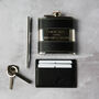 Personalised Engraved Hip Flask, thumbnail 5 of 5