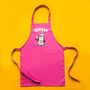 Personalised Penguin Design Children’s Apron, thumbnail 3 of 7