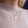 'True Friends Never Leave Your Heart' Engraved Necklace, thumbnail 1 of 10
