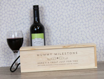 Mummy Milestone Personalised Wine, 5 of 5