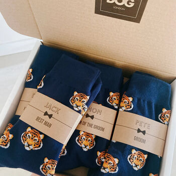 Personalised Groomsmen Socks, 2 of 8