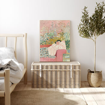 Sleeping Sleeping Botanical Art Print, 4 of 5