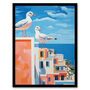 Neighbourhood Watch Seaside Birds Wall Art Print, thumbnail 5 of 6