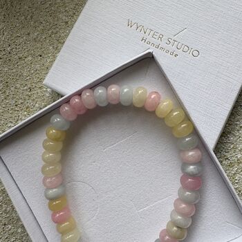 Candy Pastel Beaded Bracelet, 2 of 3
