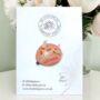 I Love My Rescue Dog Hard Enamel Pin, thumbnail 1 of 9