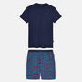 Men's 'Minimalist Geometric' Bamboo Short Pyjama Set, thumbnail 5 of 7