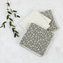 Reusable Organic Cotton Facial Wipes Pack Of Five, thumbnail 3 of 9