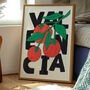 Valencia Orange Tree – Playful Fruit And Travel Inspired Poster, thumbnail 5 of 6
