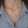 9ct Gold And Silver 60th Birthday Necklace, thumbnail 8 of 11