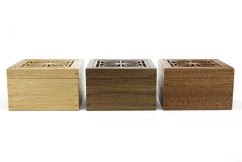 Small Wooden Kumiko Box, 8 of 8