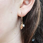 Maya Diamond Hoop Earrings, thumbnail 4 of 5