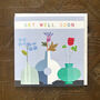 Flowers Get Well Soon Card, thumbnail 4 of 4