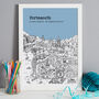 Personalised Portsmouth Graduation Gift Print, thumbnail 7 of 10
