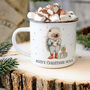 Hedgehog Christmas Mug, thumbnail 1 of 7