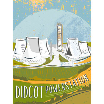 Didcot Powerstation Print, 2 of 7