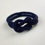 Fair Trade Handmade Glass Bead Knot Tube Bracelet, thumbnail 8 of 12