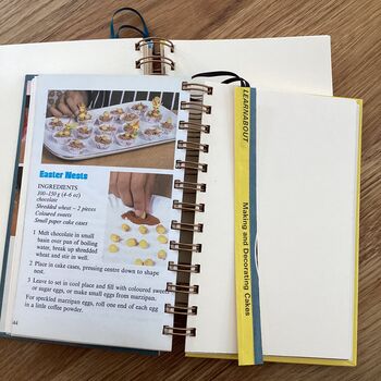 'Making Cakes' Upcycled Notebook, 5 of 6