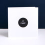 'Eat Cake' Greetings Card Or Party Invitation, thumbnail 3 of 4