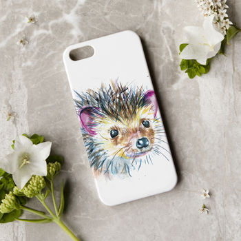 Inky Hedgehog Phone Case, 7 of 7