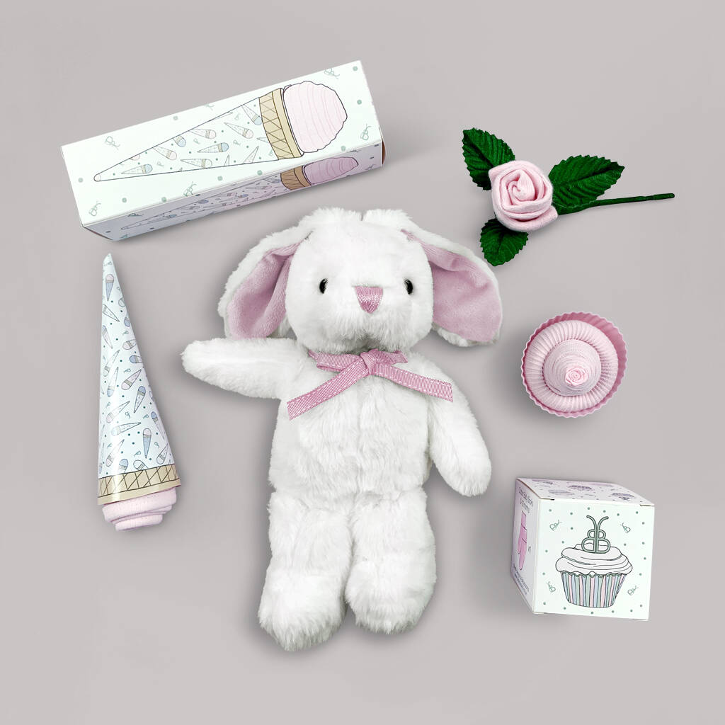 Hello Baby Girl Gift Set By Babyblooms