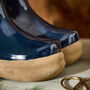 Personalised Large Blue Welly Planter, thumbnail 4 of 9