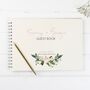 Personalised Floral Wedding Guest Book, thumbnail 1 of 7